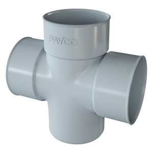 TEE Doble PVC Desagüe