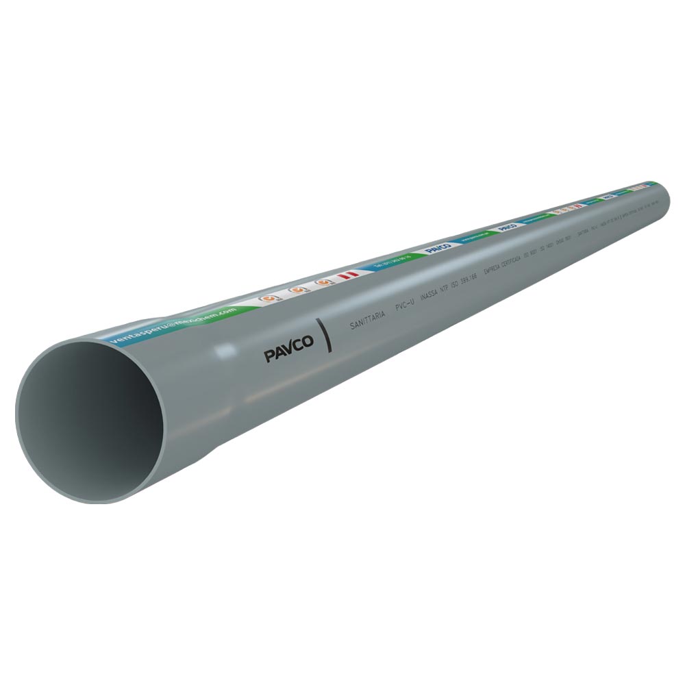 Tubo PVC Desague 4" x 3 m