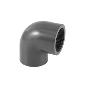 Codo 90º PVC Agua Roscada
