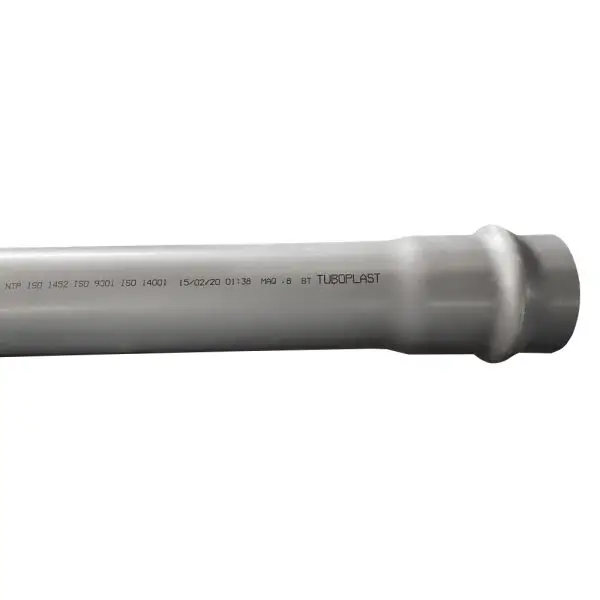 Tubo PVC-U Agua ISO 1452 PN 7.5 UF