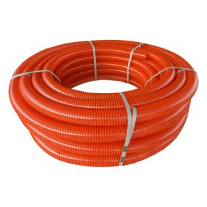 Manguera Succión Anaranjada C/Espiral Pesada| 2M