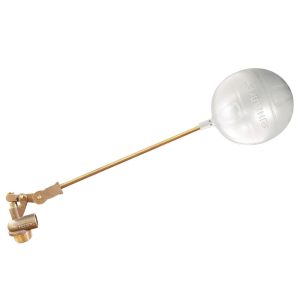 Válvula Flotadora de 1/2" Bronce C/Boya de PVC