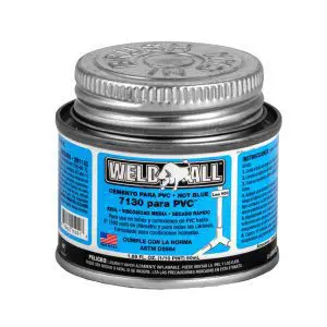 Pegamento PVC Azul Rain-R-Shine