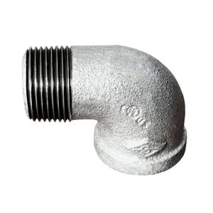 Codo Cachimbo Fierro Galvanizado 150 lbs