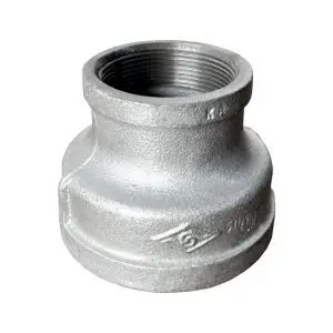 Reducción Campana Fierro Galvanizado 150 lbs