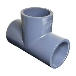 TEE SCH80 Agua Presión