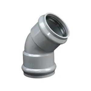 Codo 45º Unión Flexible Agua Presión