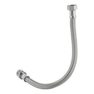 Tubo de Abasto de Acero Inoxidable 1/2" x 1/2" M-H